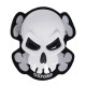 Slidery OXFORD Skull (bílé)