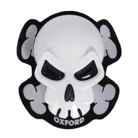 Slidery OXFORD Skull (bílé)